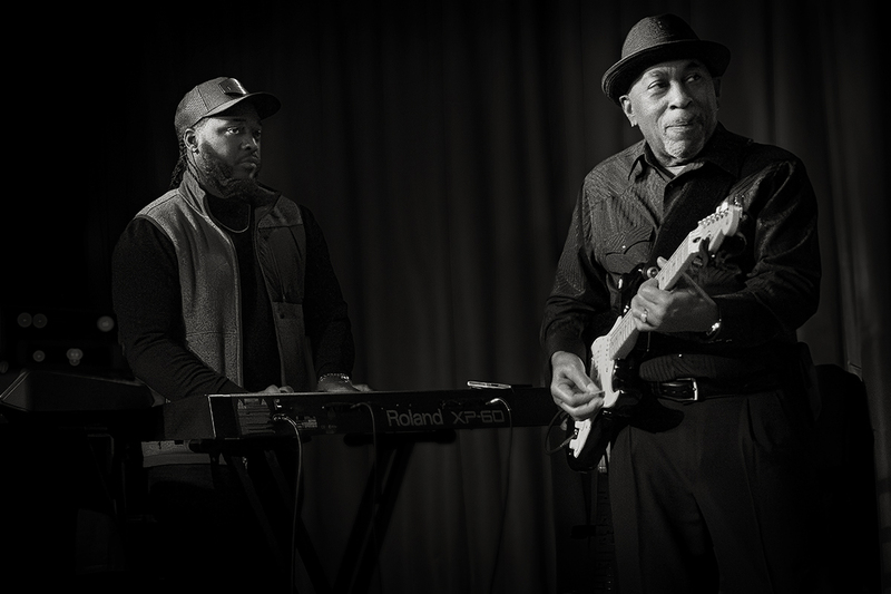 26BRBobbyRushGuitar-Keys_0973g(1).jpg :: Bobby Rush Band at The Bull Run Restaurant in Shirley, Massachusetts on February 6, 2026