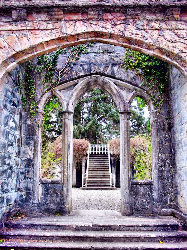 Castle Archway.jpg :: Taken at Armadale Castle in Scotland
