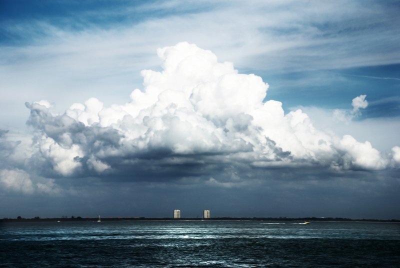 Cloud Over Ft Meyers.jpg :: Taken from Sanibel Island