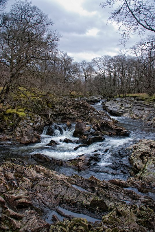 Falloch Falls.jpg :: Falloch Falls located in the Scottish Highland