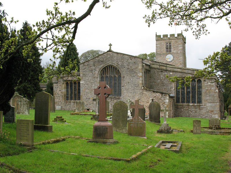 Graveyard with Church.jpg :: Church and graveyard in a tiny English village
