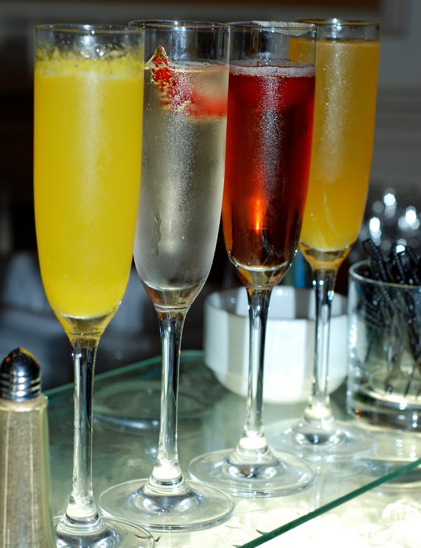 Morning Cocktails.jpg :: A colorful array of drinks.