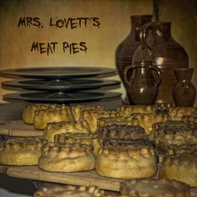 Mrs Lovetts Meat Pies.jpg :: Inspired by the musical Sweeney Todd. :)
©2009 www.lkgphoto.com