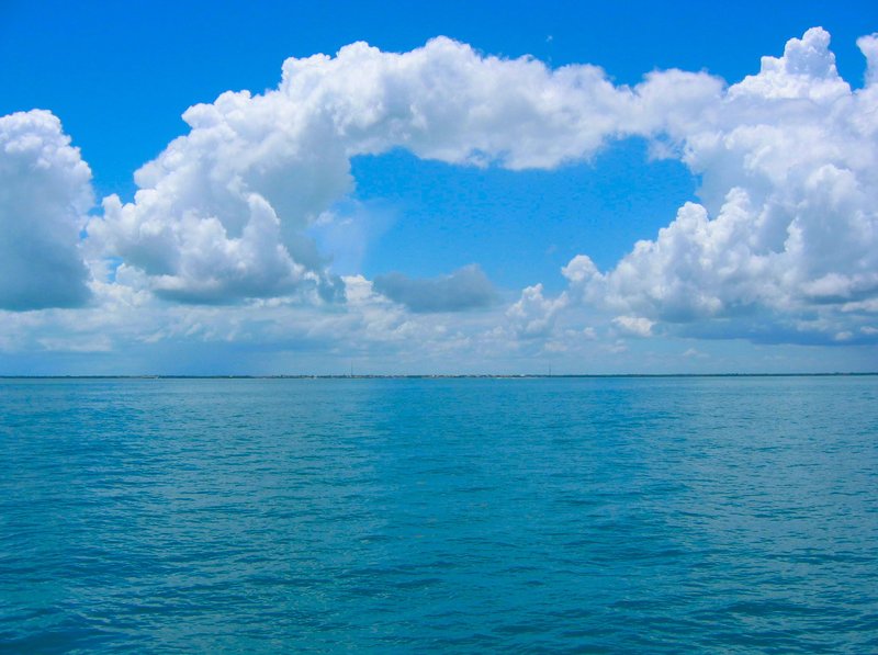 Ocean and Sky.jpg :: Taken in Key Largo, Florida