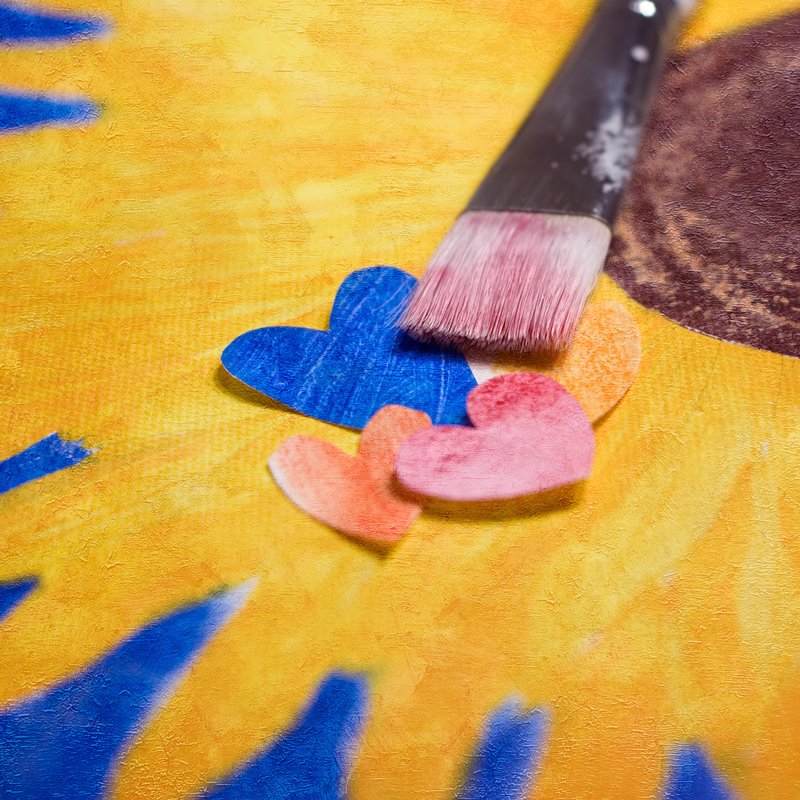 Painting Hearts with Love.jpg :: ©2010 LKG Photography