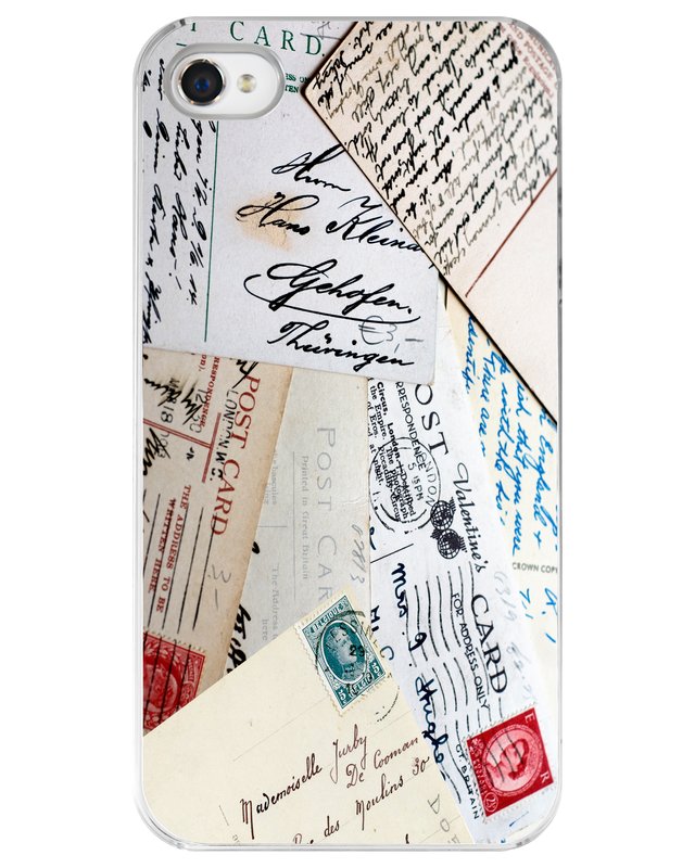 Postcards iPhone Case.jpg :: Case for the iPhone 4 or 4s