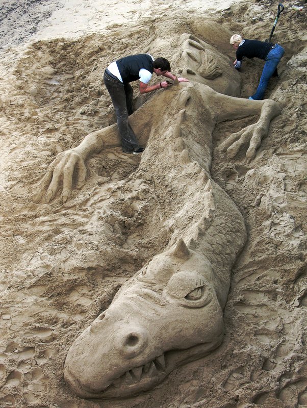 Sand Dragon.jpg :: Sand dragon