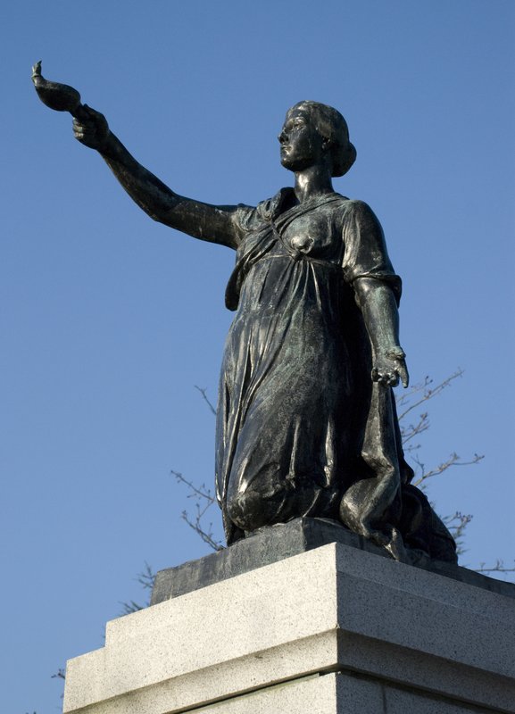 Woman Statue with Oil Lamp.jpg :: Stock images are available for download at $3.00 each (plus .50 PayPal fee) and are transferred at full resolution and are Royalty and Copyright free and can be used in commercial work.