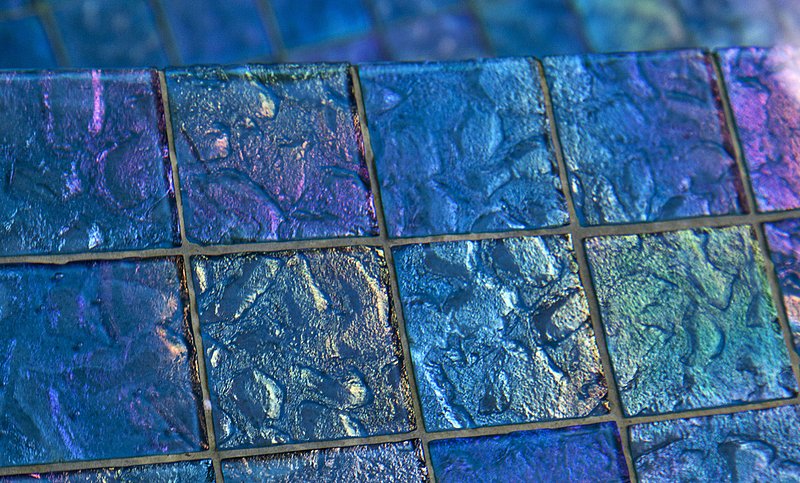 _MG_1300 -Glass Pool Tiles.jpg :: Thru the water, the glass pool tiles in my infinity pool