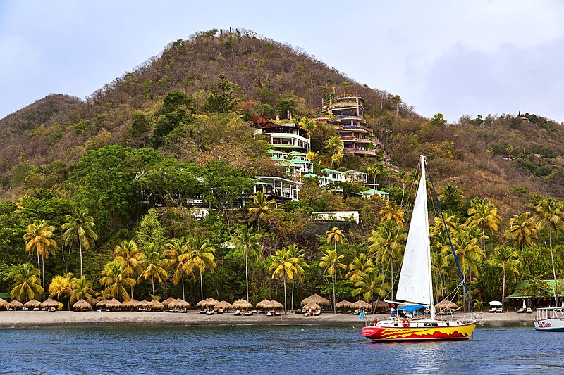 _MG_1991 -Jade Mtn  Anse Chastanet.jpg :: View of Jade Mtn & Anse Chastanet Resorts