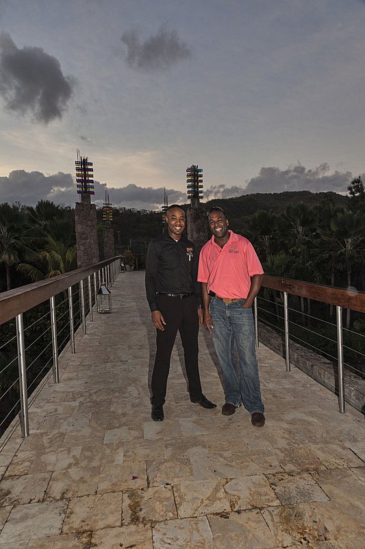 _MG_5629 -The Jade Mtn Club Crew.jpg :: Wonderful staff at Jade Mtn