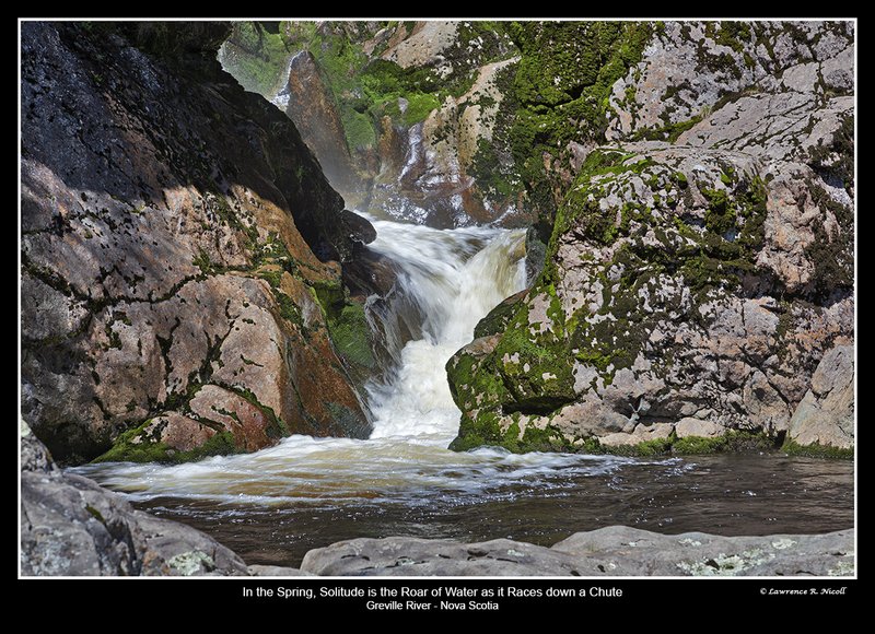 0909 -Greville River Falls.jpg :: Spring rains bring a torrent through the rocks