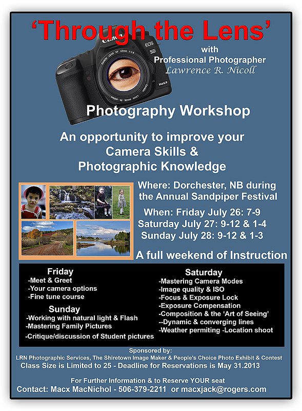 2013 Photography Course.jpg :: An Opportunity to enhance your knowledge and skills
