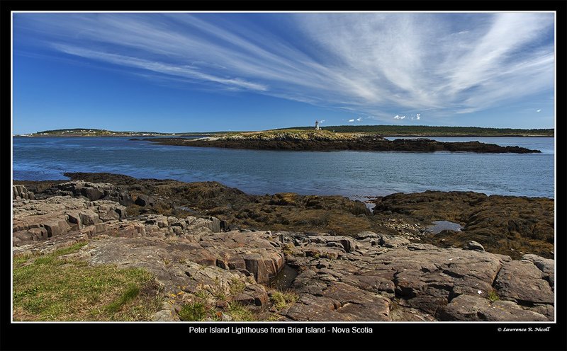 4469 71  -Peter Island -Digby Neck.jpg :: Lighthouse at Peter Island -Digby Neck, NS