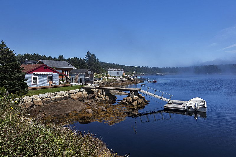 _MG_4187 -The Atlantic coast of NS.jpg :: Early mist on the Atlantic coast of Nova Scotia