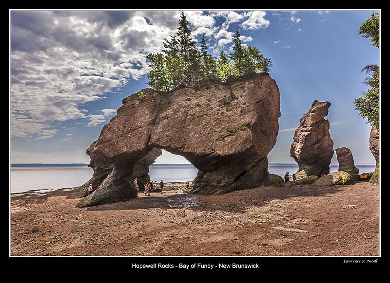 _MG_7085 -Hopewell Rocks -NB.jpg :: Hopewell Rocks -Flowerpots in the Bay of Fundy