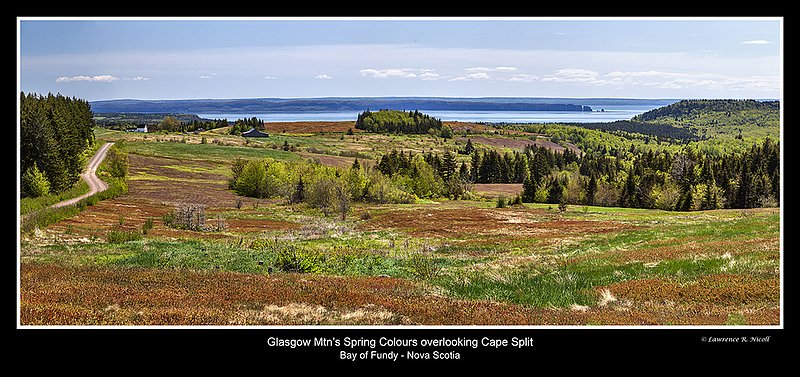 _MG_7612-7623 -Cape Split frm Glasgow Mtn.jpg :: Fall colours and Cape Split in the Bay of Fundy