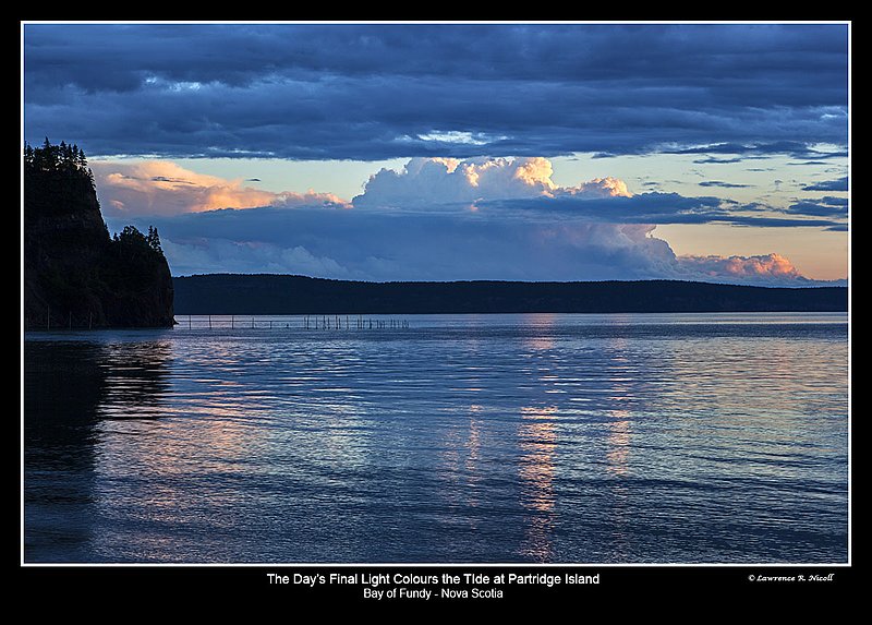 _MG_8058 -Twilight at Partridge Island.jpg :: Last light in the Bay of Fundy at Partridge Island