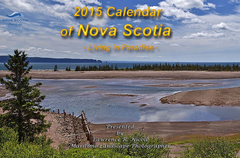 2015 Calendar Cover.jpg :: 2015 Calendar cover of Local Nova Scotia pictures