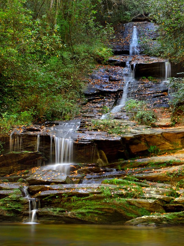 Tom Branch Falls Deep Creek - Great Smoky Mountains National Park--.jpg