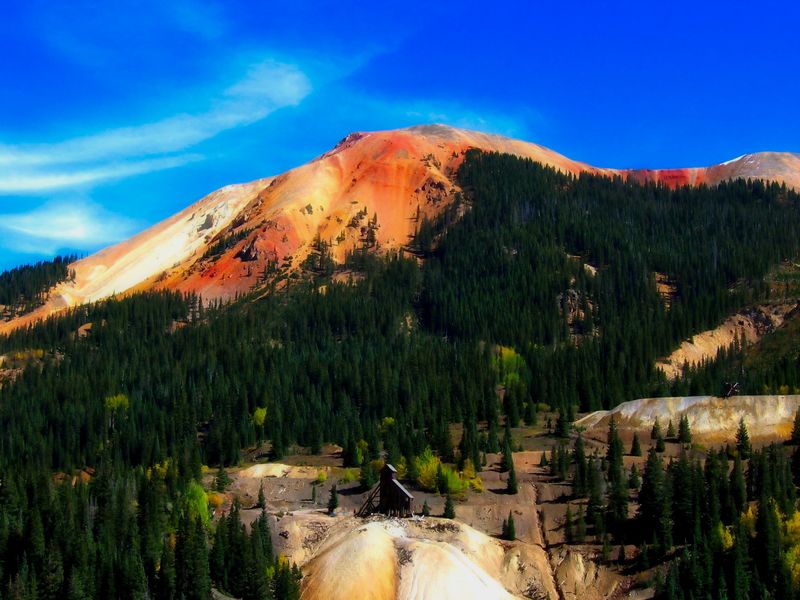 Abandoned Dreams.jpg :: Red Mountain Mine, Colorado