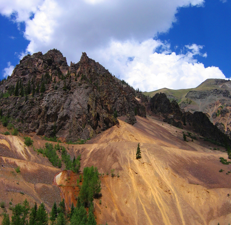 Back Country Slide.jpg :: Silverton Colorado Mining