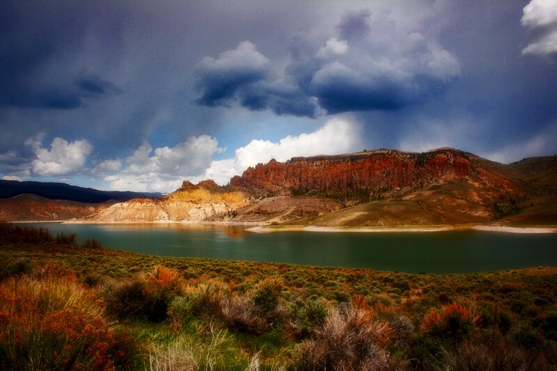 Blue Mesa Kaleidoscope.jpg :: Blue Mesa Lake, Colorado