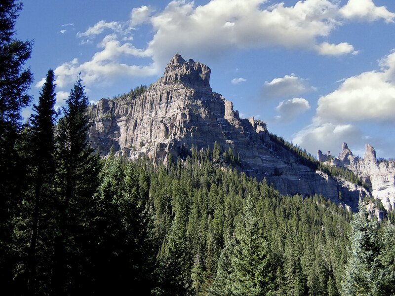 Chimney Rock Back.jpg :: Ridgway, Colorado Silverjack Lake