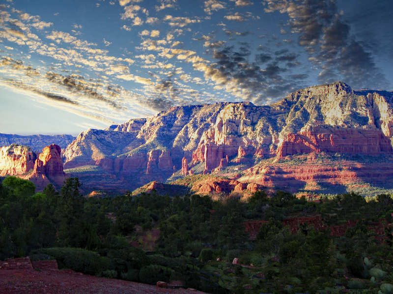 Cliffs of Sedona.jpg :: Sedona at Sunset