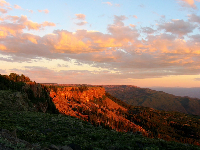 Evening Color.jpg :: Lands End, Mesa National Forest, Colorado
