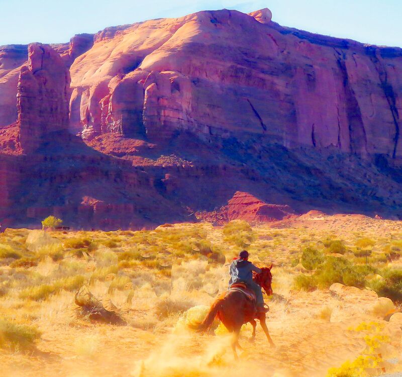 Riding the Wind.jpg :: Monument Valley, Utah