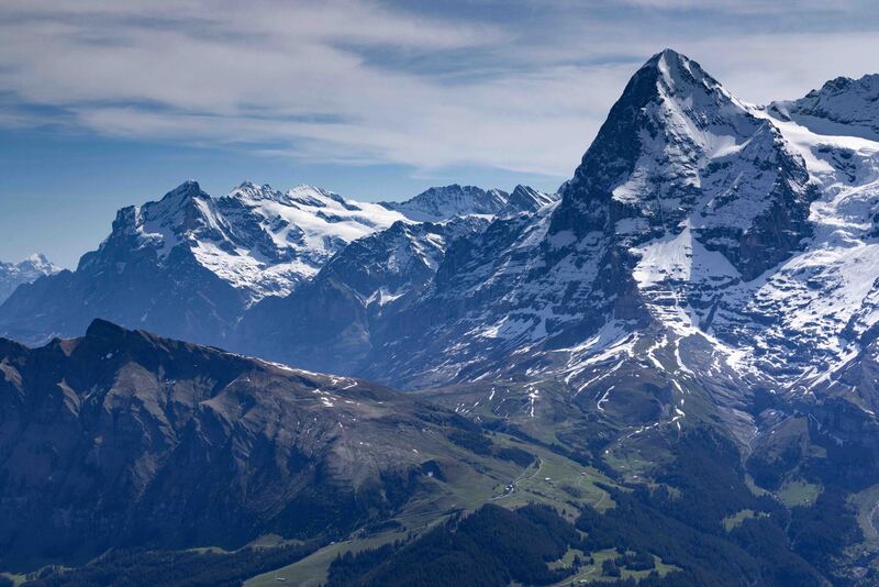 GQ7A8024 copy 2.jpg :: Mannelichen, Kleine Scheidegg and Eigergletscher with The Eiger in the background.
