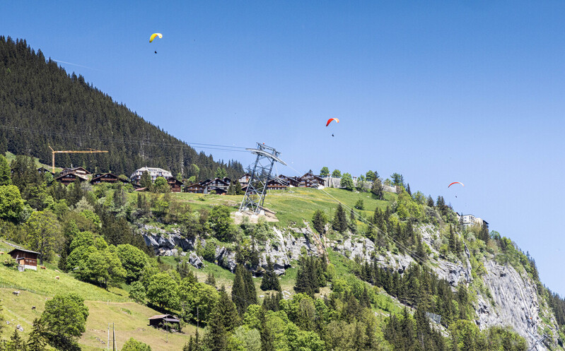 GQ7A8335 copy.jpg :: Hang gliders over Murren.