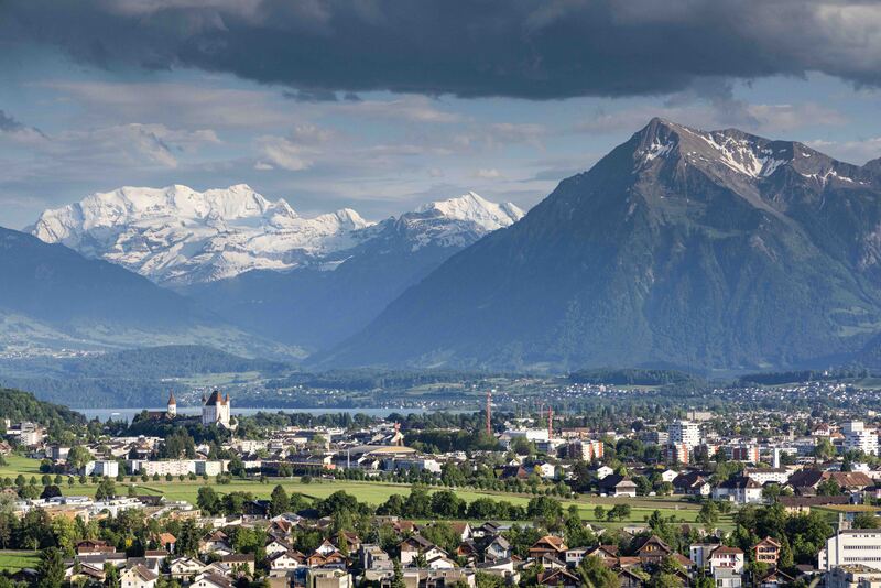 GQ7A8516 copy (1).jpg :: Switzerland is home to some impressive castles like Schloss Thun in the city of Thun.