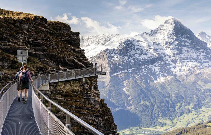 GQ7A8633 copy (1).jpg :: The Cliff Walk at the top of First works well to get your heart pounding.