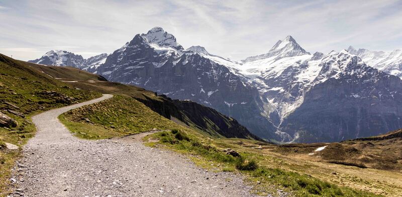 GQ7A8760 copy (1).jpg :: Scenes along the hike to Bachalpsee above Grindelwald. Often the hiking trails in Switzerland are well maintained and easy to navigate.