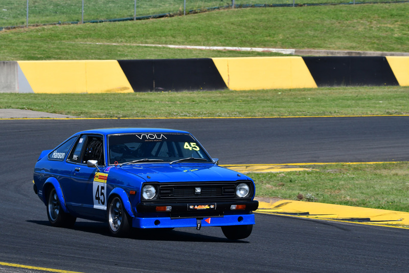 500_8275(1).jpg :: 45  Jeff Hanson (NSW)        MHD Manufacturing              Datsun Sunny