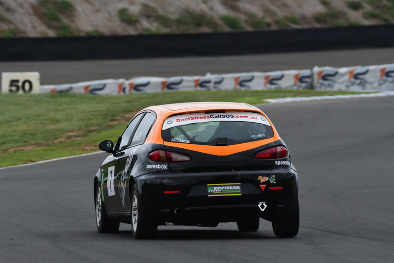 Alfa Feb 2026-018.jpg ::  7  Rob McKee (NSW)          Clay Business Solutions / SOS  Alfa Romeo 147 Twin 