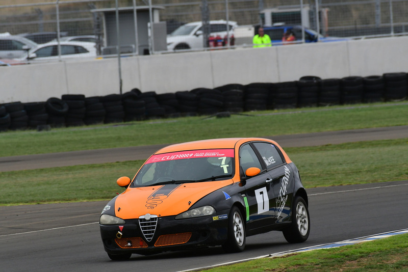 Alfa Feb 2026-031.jpg ::  7  Rob McKee (NSW)          Clay Business Solutions / SOS  Alfa Romeo 147 Twin 