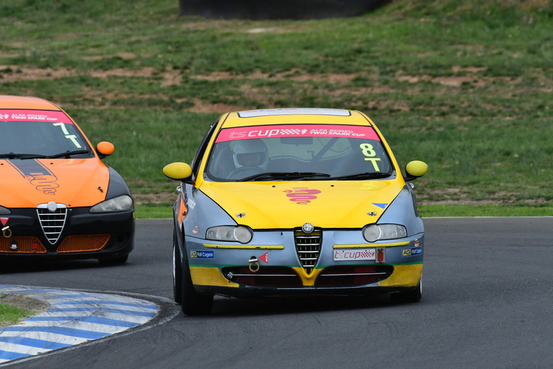 Alfa Feb 2026-079.jpg ::  8  Richard McKee (NSW)      SOS - Services On Site / Clay  Alfa Romeo 147 Twin