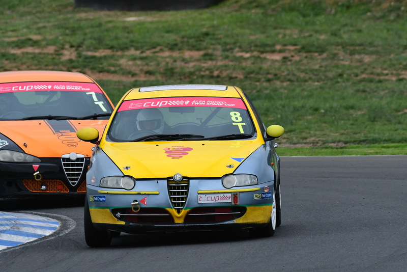 Alfa Feb 2026-080.jpg ::  8  Richard McKee (NSW)      SOS - Services On Site / Clay  Alfa Romeo 147 Twin