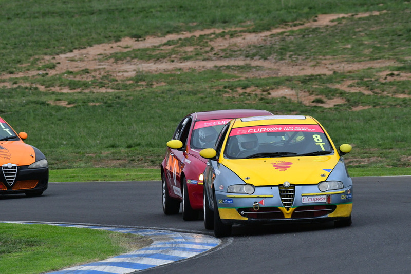 Alfa Feb 2026-092.jpg ::  8  Richard McKee (NSW)      SOS - Services On Site / Clay  Alfa Romeo 147 Twin