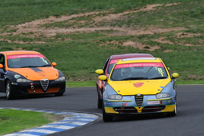 Alfa Feb 2026-093.jpg ::  8  Richard McKee (NSW)      SOS - Services On Site / Clay  Alfa Romeo 147 Twin