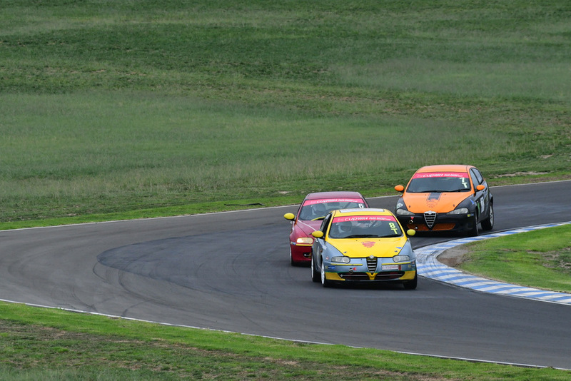 Alfa Feb 2026-095.jpg ::  8  Richard McKee (NSW)      SOS - Services On Site / Clay  Alfa Romeo 147 Twin