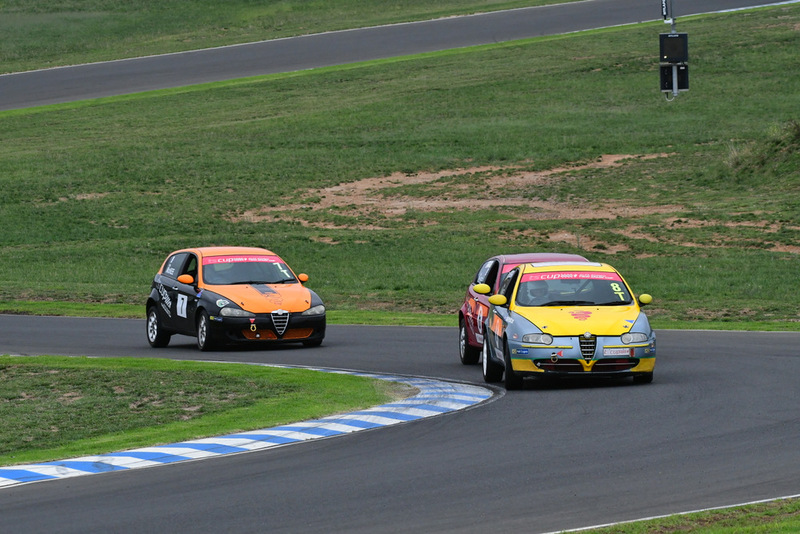 Alfa Feb 2026-099.jpg ::  8  Richard McKee (NSW)      SOS - Services On Site / Clay  Alfa Romeo 147 Twin