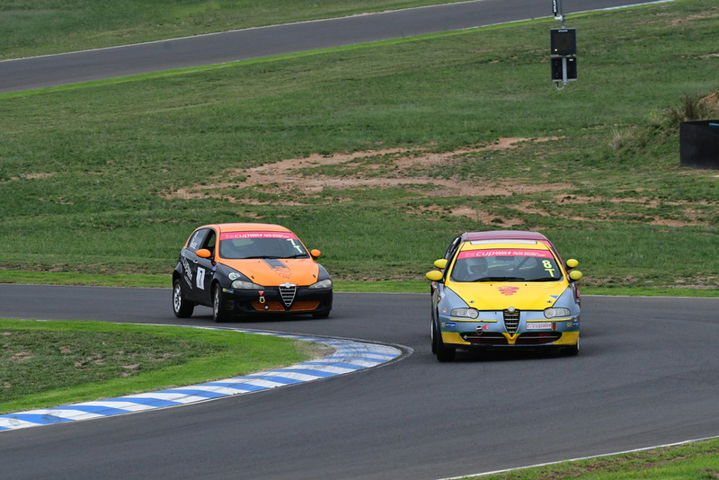 Alfa Feb 2026-100.jpg ::  8  Richard McKee (NSW)      SOS - Services On Site / Clay  Alfa Romeo 147 Twin