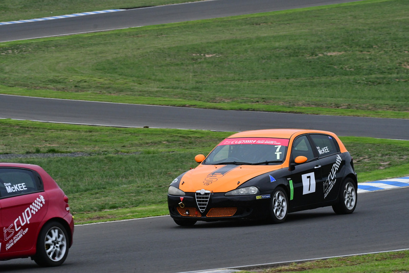 Alfa Feb 2026-106.jpg ::  7  Rob McKee (NSW)          Clay Business Solutions / SOS  Alfa Romeo 147 Twin 