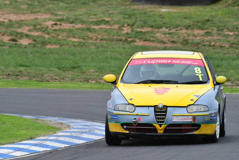 Alfa Feb 2026-265.jpg ::  8  Richard McKee (NSW)      SOS - Services On Site / Clay  Alfa Romeo 147 Twin