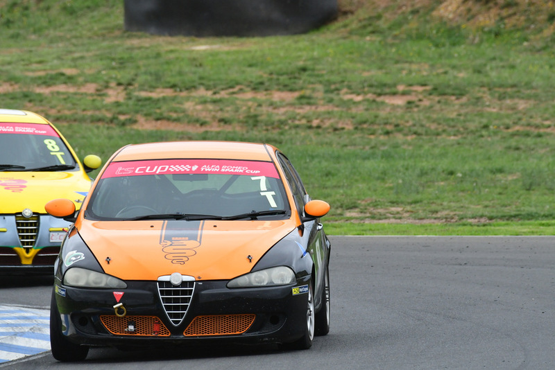 Alfa Feb 2026-304.jpg ::  7  Rob McKee (NSW)          Clay Business Solutions / SOS  Alfa Romeo 147 Twin 