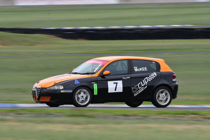 Alfa Feb 2026-321.jpg ::  7  Rob McKee (NSW)          Clay Business Solutions / SOS  Alfa Romeo 147 Twin 
